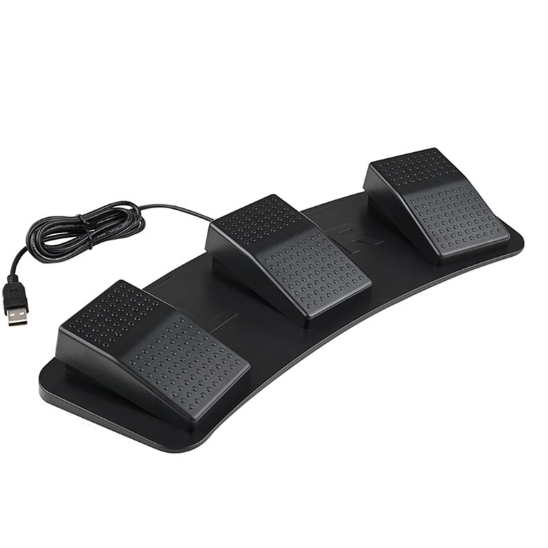 Usb Foot Pedal Gaming - Controlador de Pedal Triplo AT82-USB Personalizável