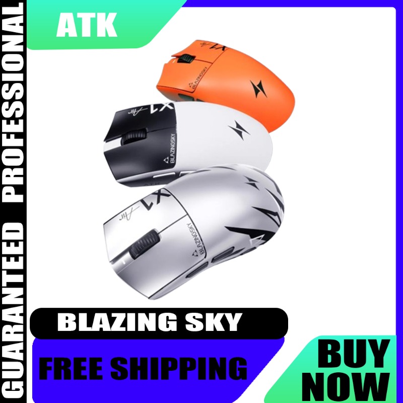 Pc Gaming Editing - Mouse Gamer Sem Fio ATK X1V2/X1