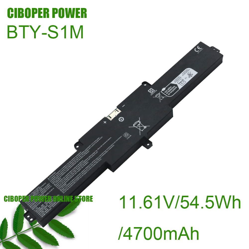 Pc Gaming Msi - Bateria portátil cp BTY-S1M 11.61v/4700mah/54.5wh para