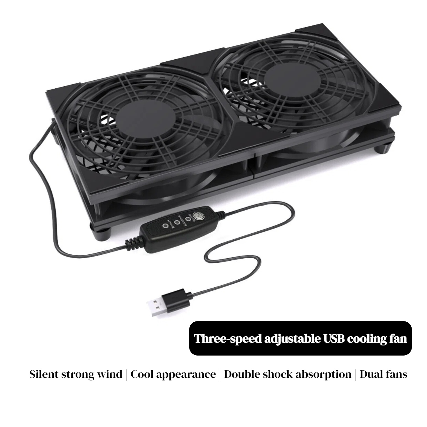 Pc Gaming Rgb - Ventilador de Resfriamento Dual USB com