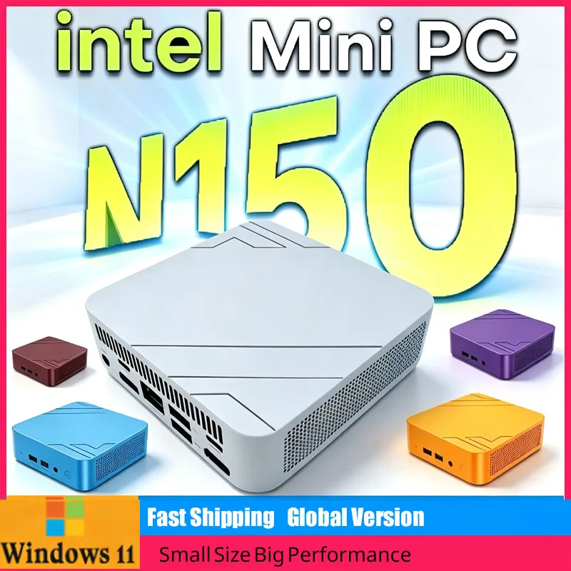 Pc Gaming Editing - Mini PC Intel N150 Windows 11