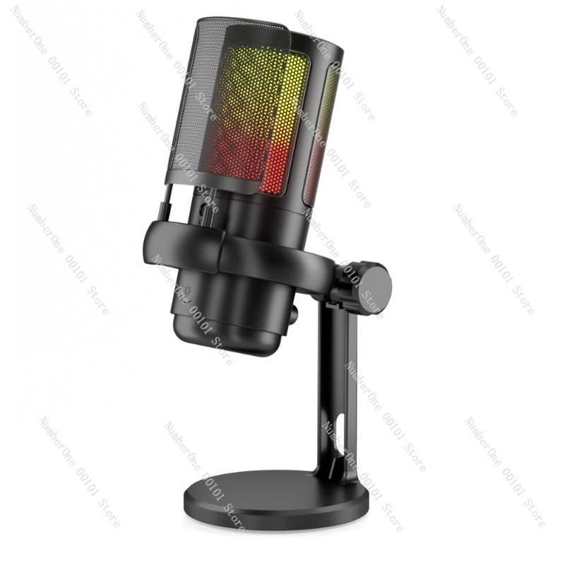 Pc Gaming Rgb - Microfone condensador USB para desktop, microfone