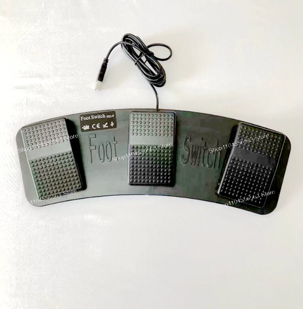 Usb Foot Pedal Gaming - Pedal USB de 3 Botões Programável