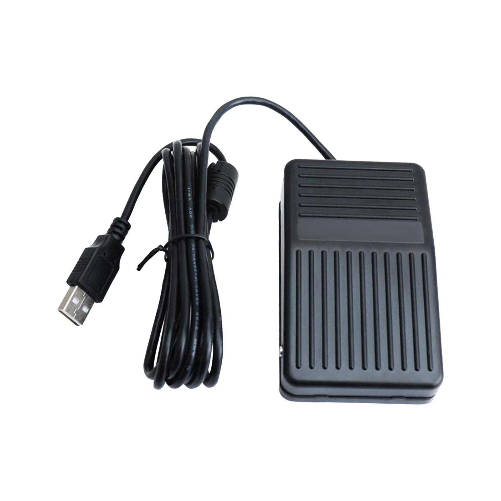 Usb Foot Pedal Gaming - Pedal de Controle USB Antiderrapante de