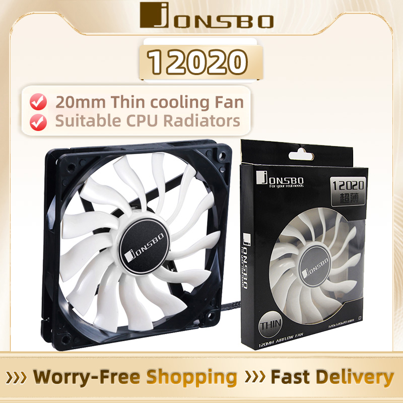 JONSBO 12020 120mm DC 12V 3Pin - Pc Gaming Case avaliação e preço
