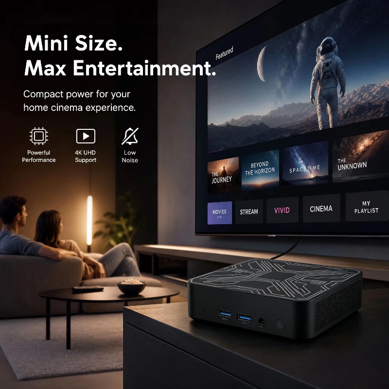 Novo Mini PC Portátil 2026 Int - Pc Gaming Used avaliação e preço