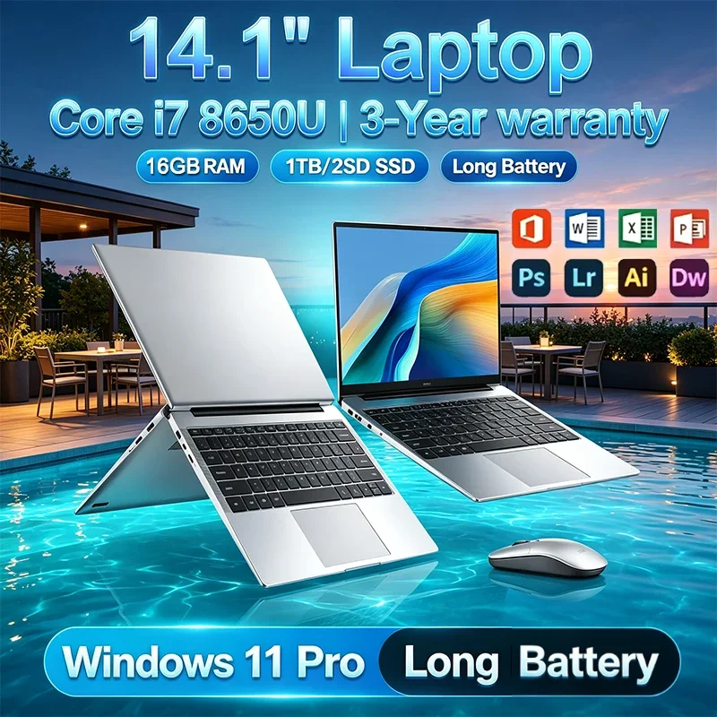 NOVO Laptop Portátil de 14.1