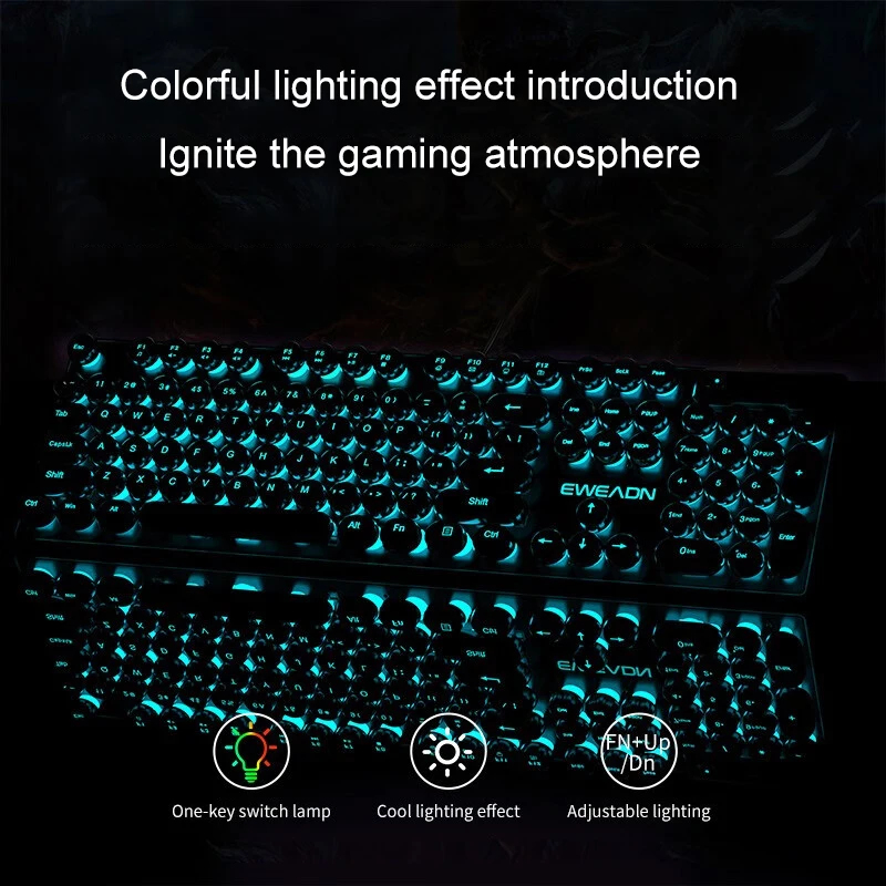 Conjunto de Teclado e Mouse co - Pc Gaming Rgb avaliação e preço