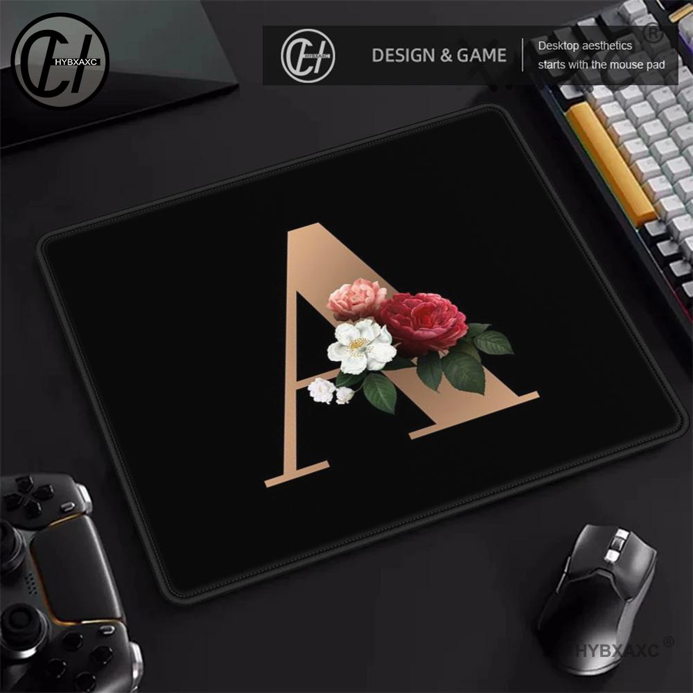 Pequeno gaming mousepad dourad - Pc Gaming Names avaliação e preço