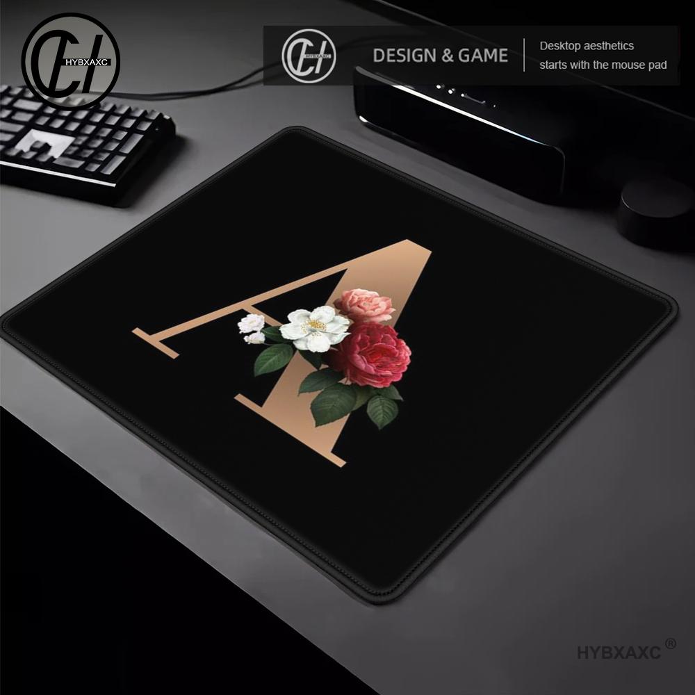 Pequeno gaming mousepad dourad - Pc Gaming Names avaliação e preço