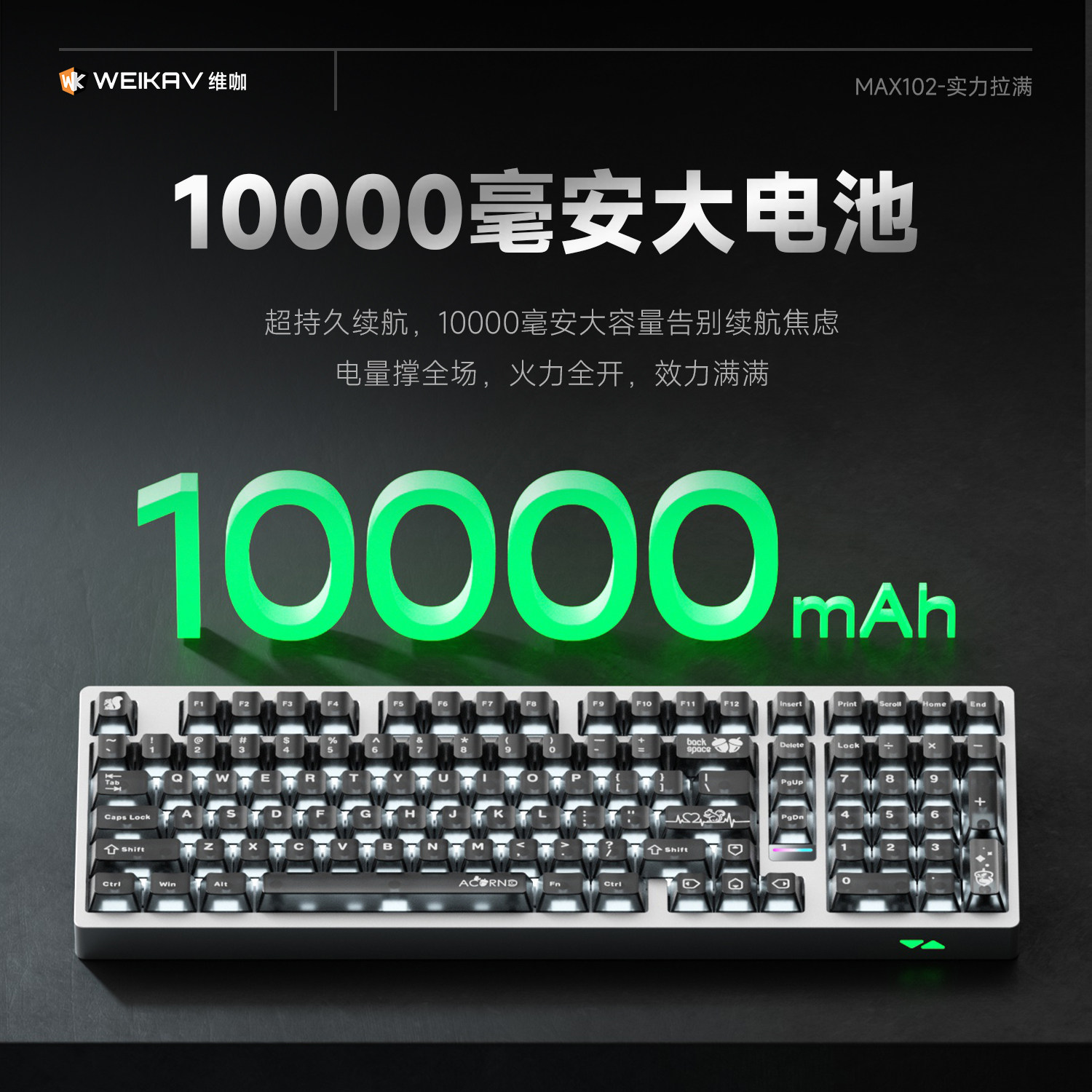 Teclado Mecânico Sem Fio Weika - Pc Gaming Case avaliação e preço