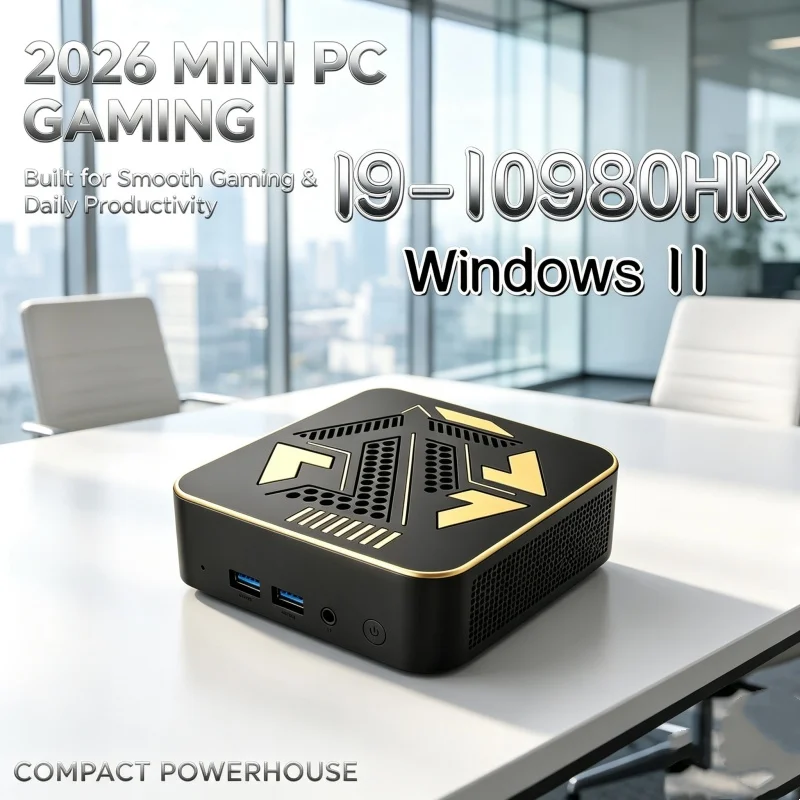 Mini PC Intel Core I9 10980HK  - Pc Gaming Editing avaliação e preço