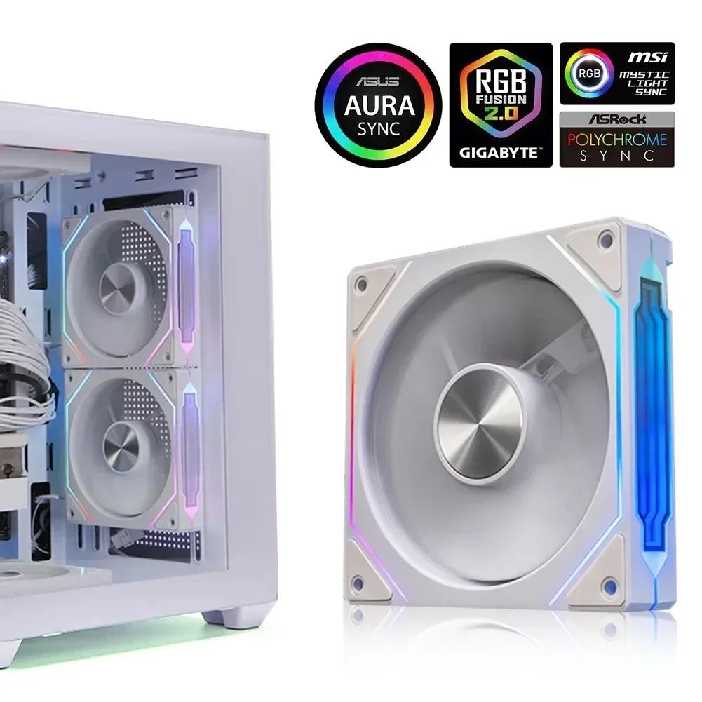 Ventilador de gabinete para co - Pc Gaming Case avaliação e preço