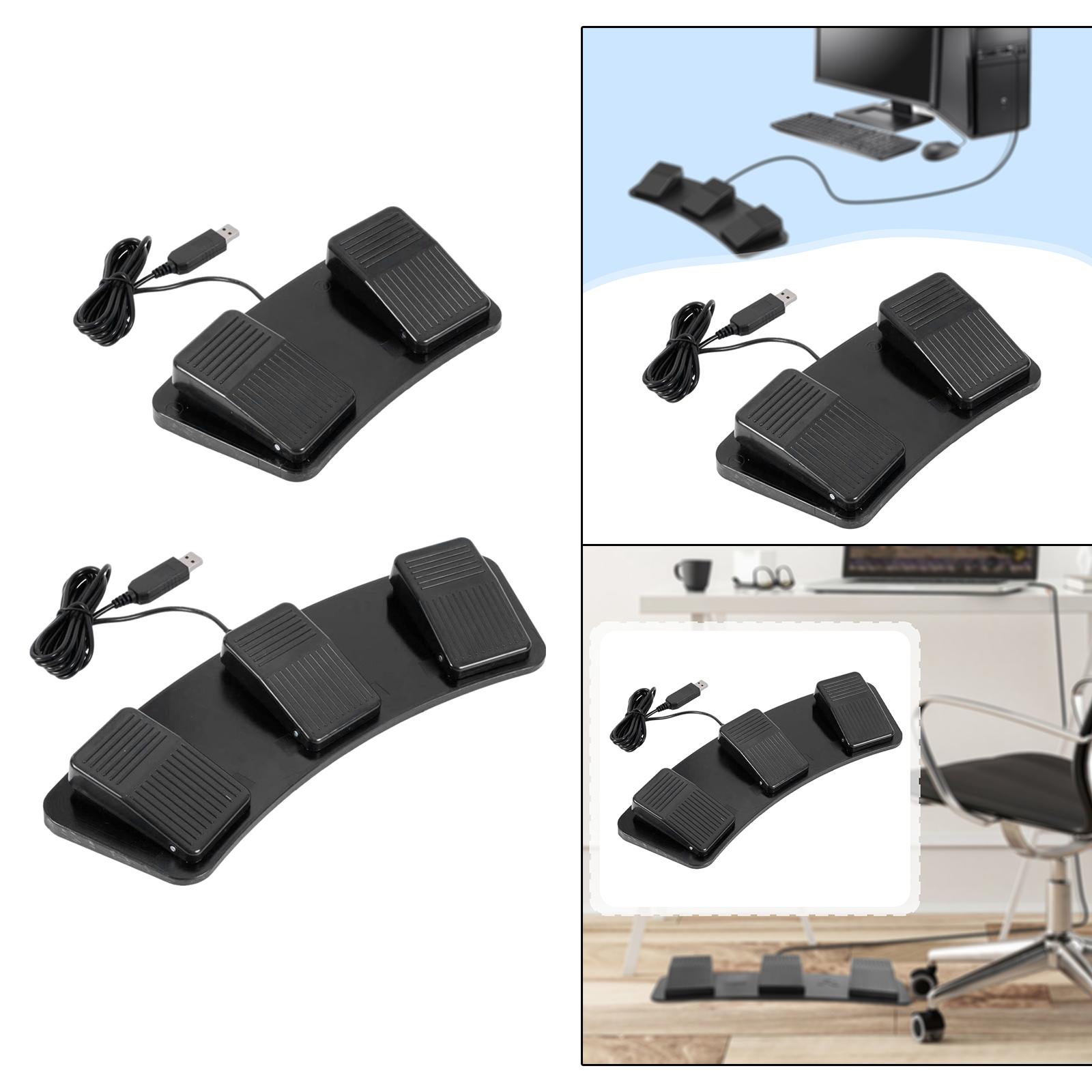 Pedal USB Profissional Multifu - Usb Foot Pedal Gaming avaliação e preço