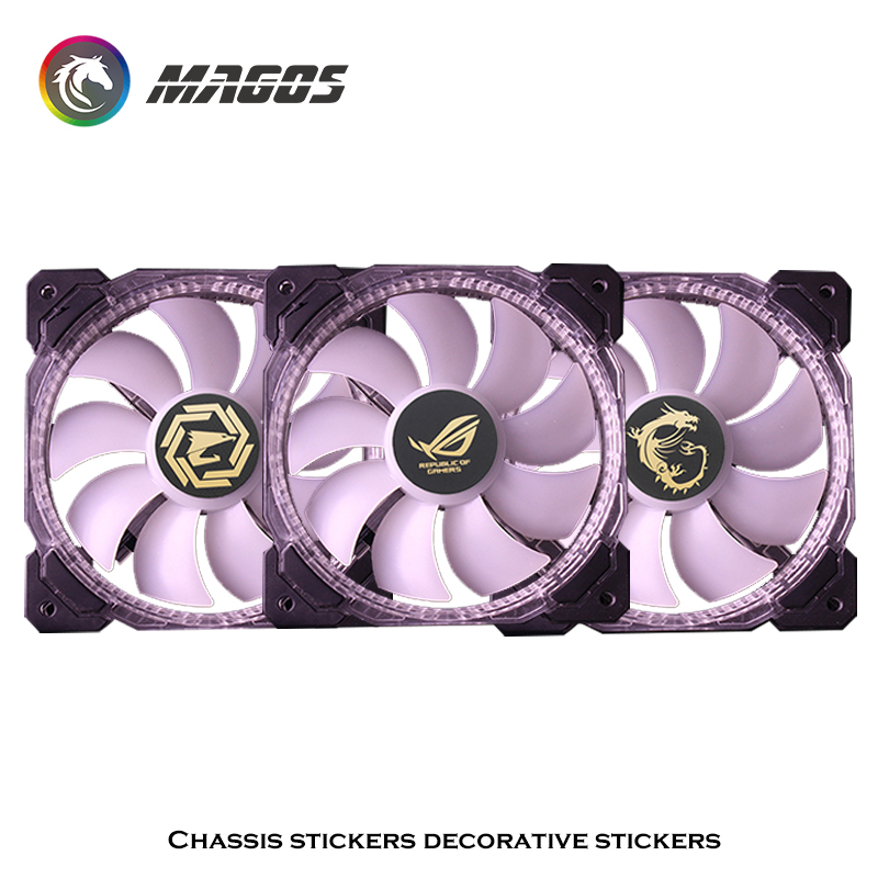 Adesivo de metal para ventilad - Pc Gaming Case avaliação e preço