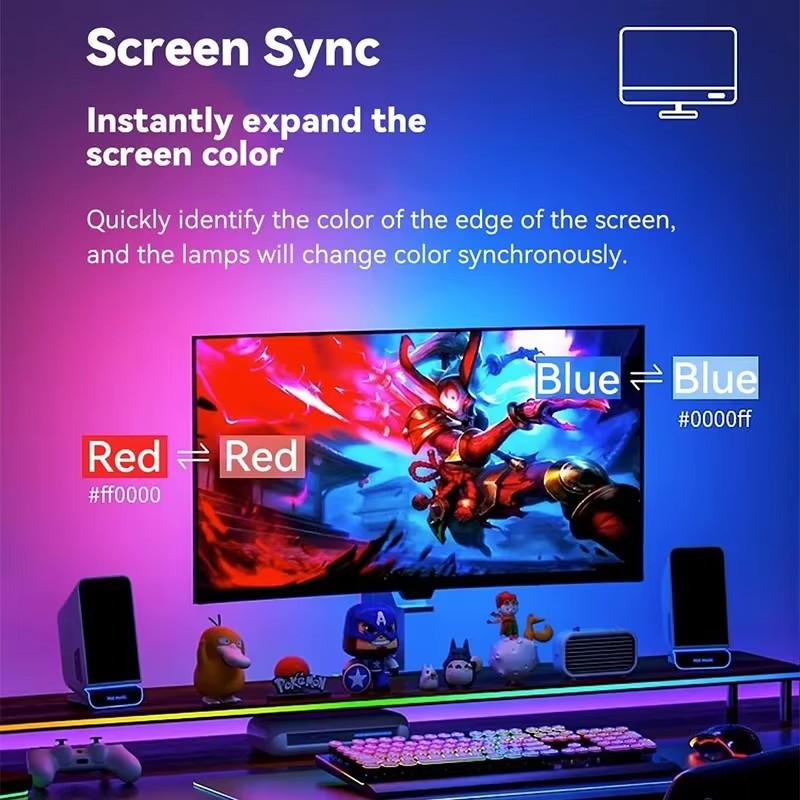 Fita de Luzes RGB para Jogos,  - Pc Gaming Rgb avaliação e preço