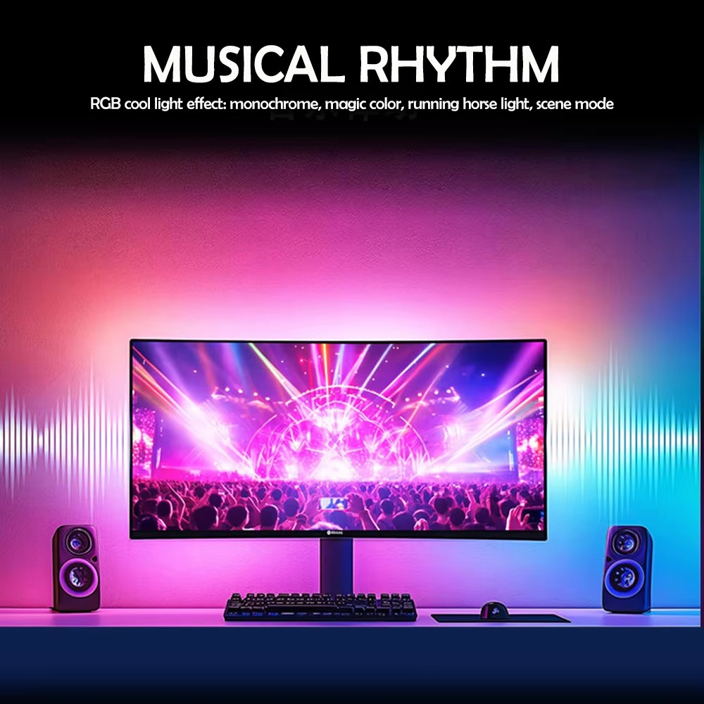 Fita de Luzes RGB para Jogos,  - Pc Gaming Rgb avaliação e preço