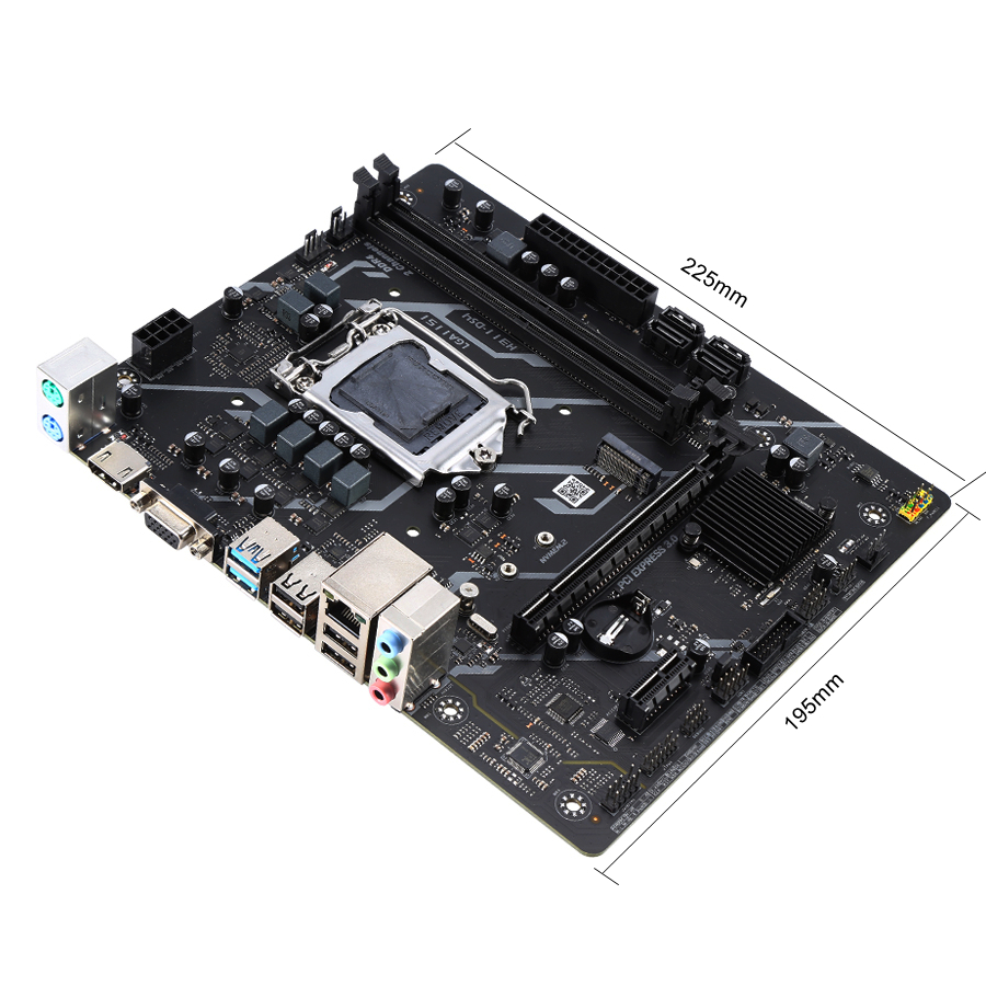 Placa Mãe KLLISRE H310 H311-DS - Pc Gaming I7 avaliação e preço