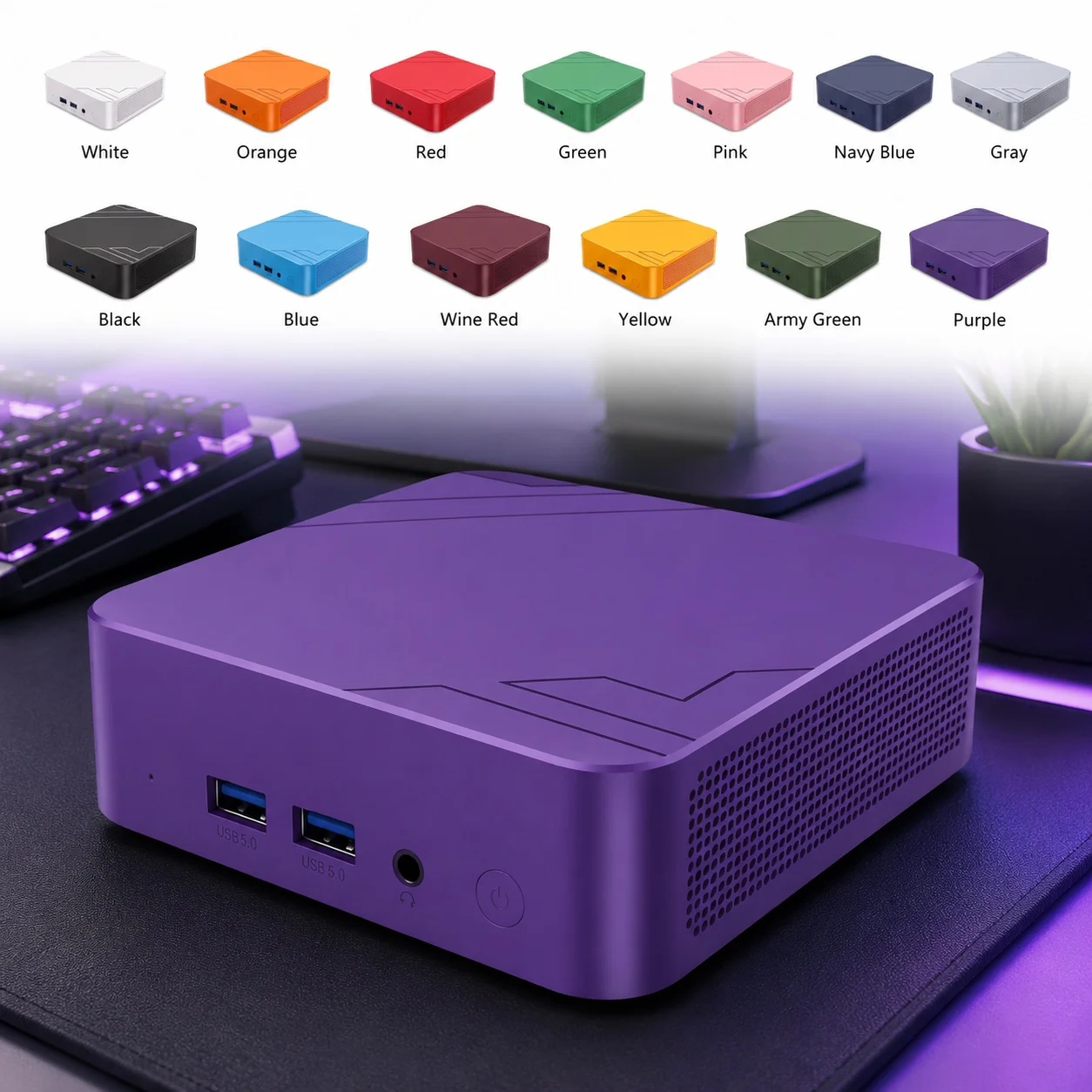 Mini PC Intel N150 Windows 11  - Pc Gaming Editing avaliação e preço