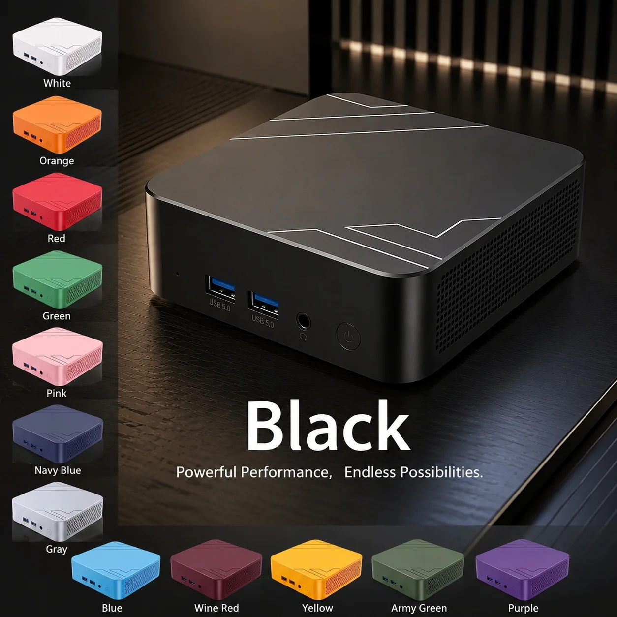 Mini PC Intel N150 Windows 11  - Pc Gaming Editing avaliação e preço