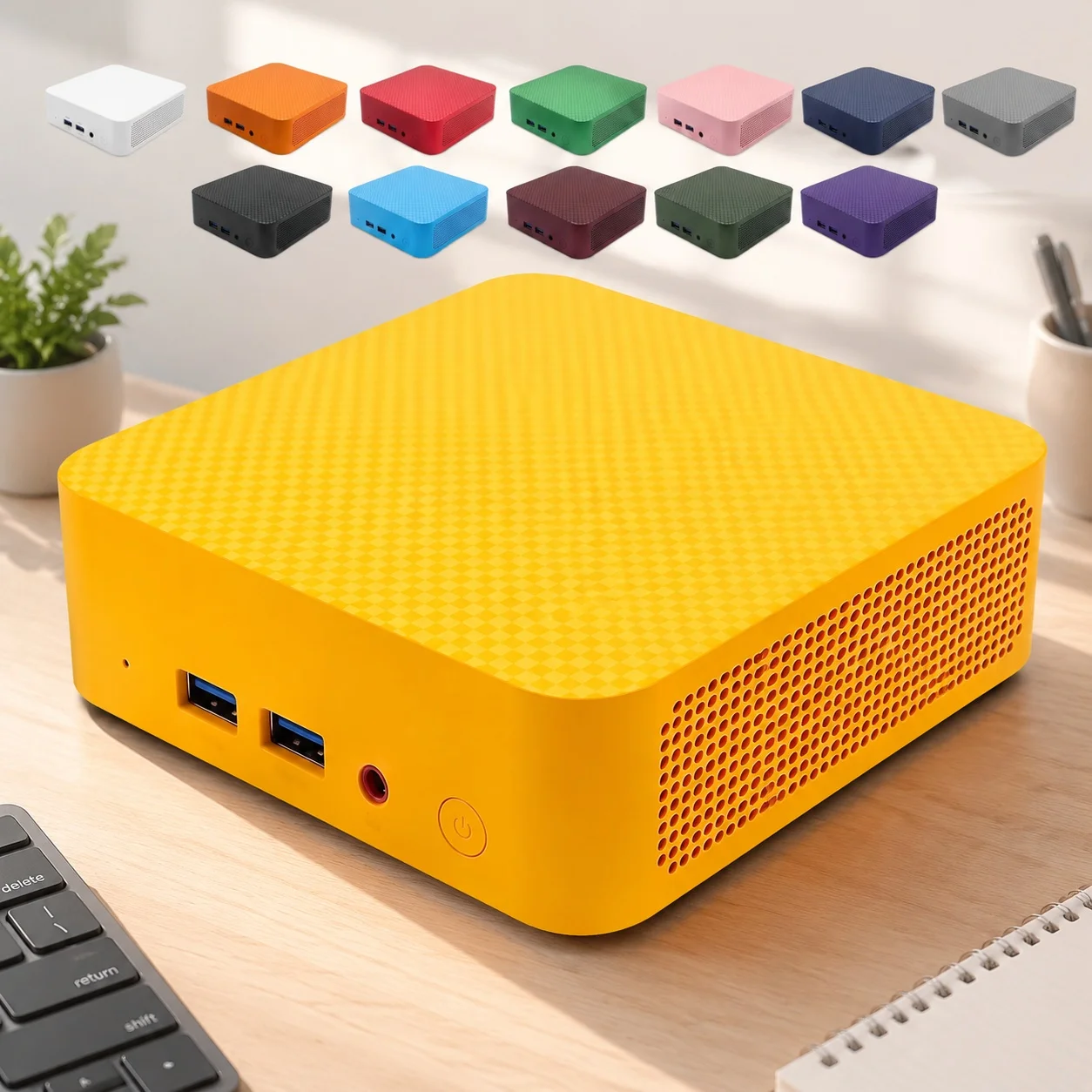 Mini PC Portátil Colorido Inte - Pc Gaming Editing avaliação e preço