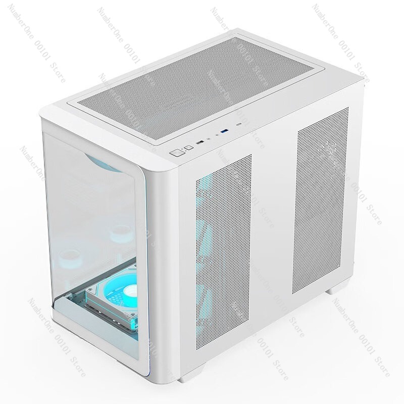 Gabinete de PC Desktop com Vid - Pc Gaming Case avaliação e preço