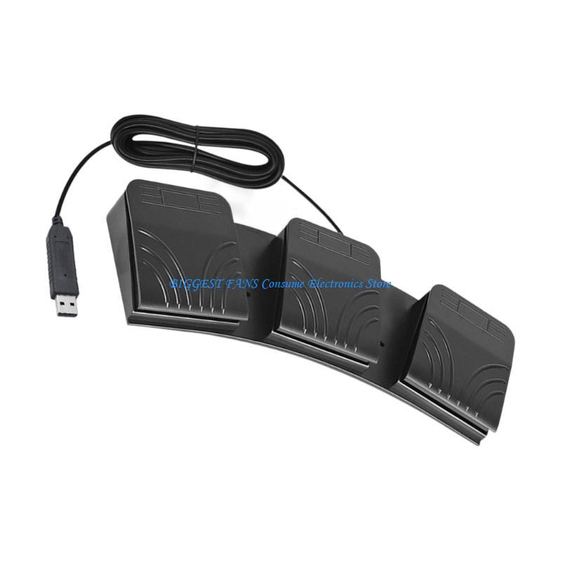 Pedal USB com macros customizá - Usb Foot Pedal Gaming avaliação e preço