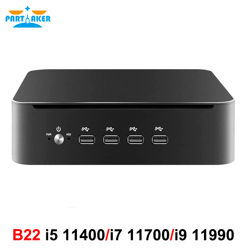 Partaker Mini PC Intel de 11ª  - Pc Gaming I7 avaliação e preço