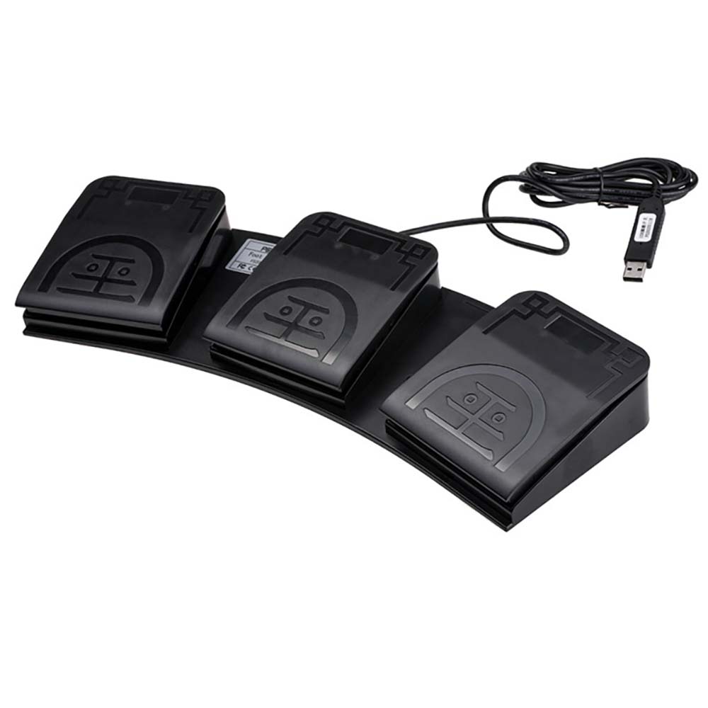 Pedal de Controle MIDI USB par - Usb Foot Pedal Gaming avaliação e preço