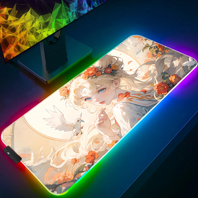 Mouse Pad Grande RGB Gamer com - Pc Gaming Rgb avaliação e preço