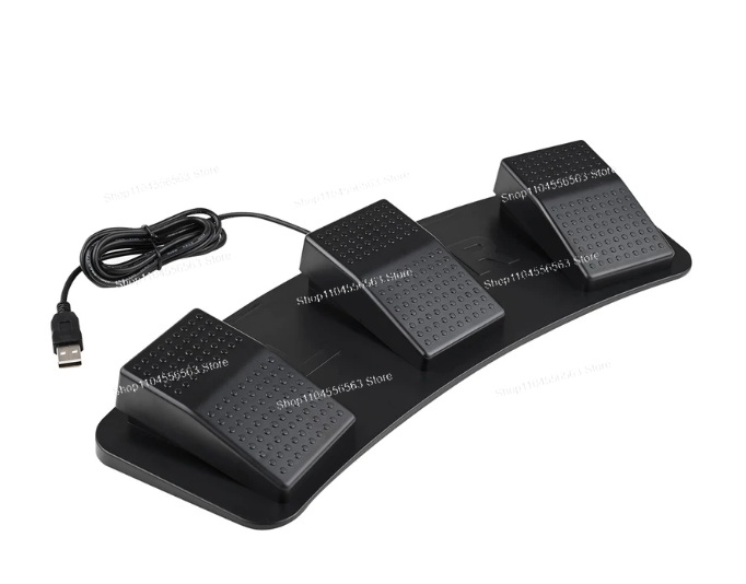 Pedal USB de 3 Botões Programá - Usb Foot Pedal Gaming avaliação e preço