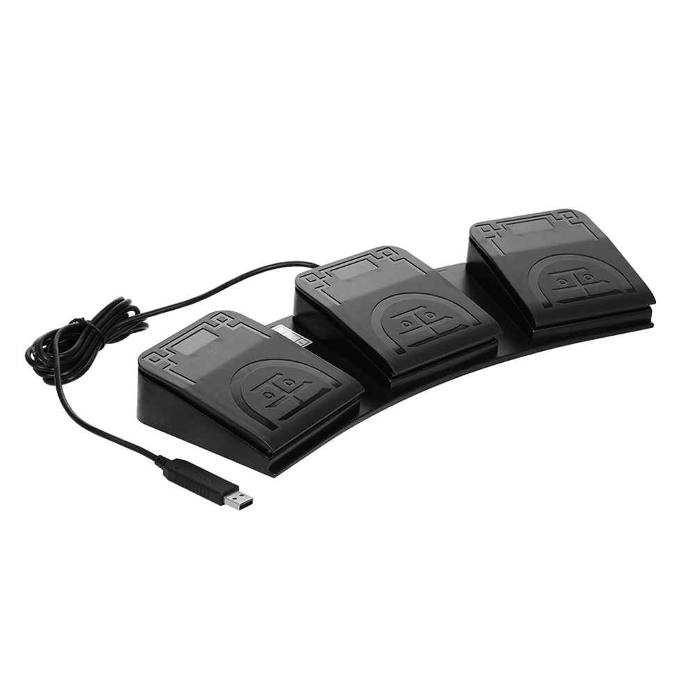 FS2020U1 USB Foot Switch Contr - Usb Foot Pedal Gaming avaliação e preço