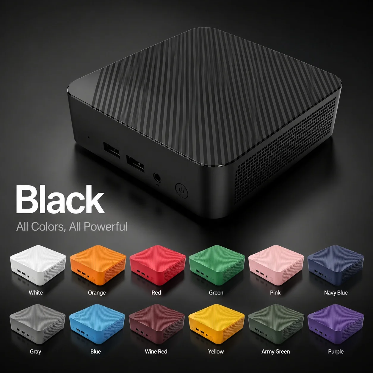 Mini PC Portátil Azul Marinho  - Pc Gaming Editing avaliação e preço