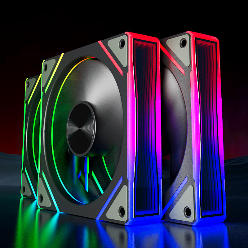 Kit de Ventiladores TEUCER Pri - Pc Gaming Case avaliação e preço