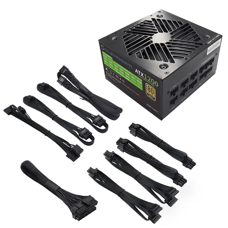PCIE 5.0 1200W Fonte de alimen - Pc Gaming Watt avaliação e preço
