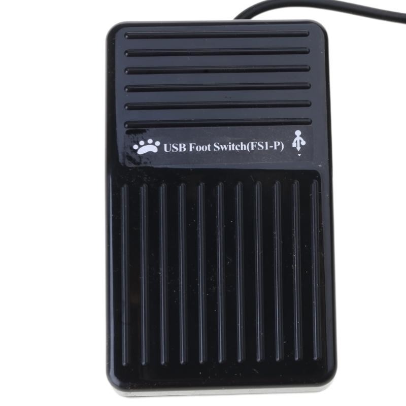Pedal comutação pé USB respost - Usb Foot Pedal Gaming avaliação e preço