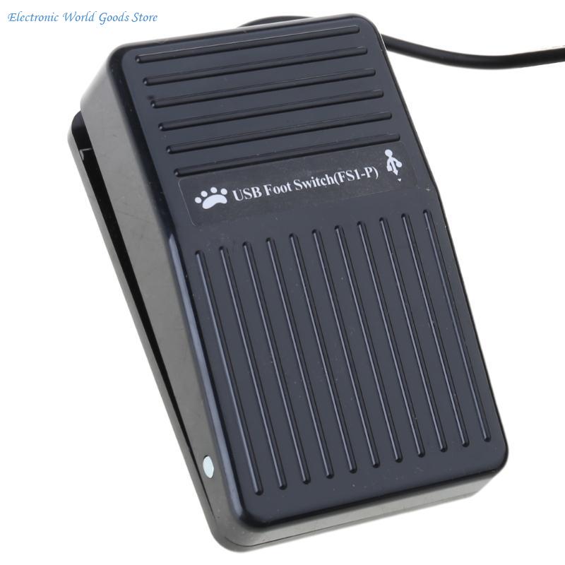 Pedal comutação pé USB respost - Usb Foot Pedal Gaming avaliação e preço
