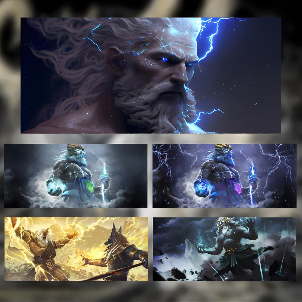 Mouse Pad Grande e Espesso com - Pc Gaming Zeus avaliação e preço