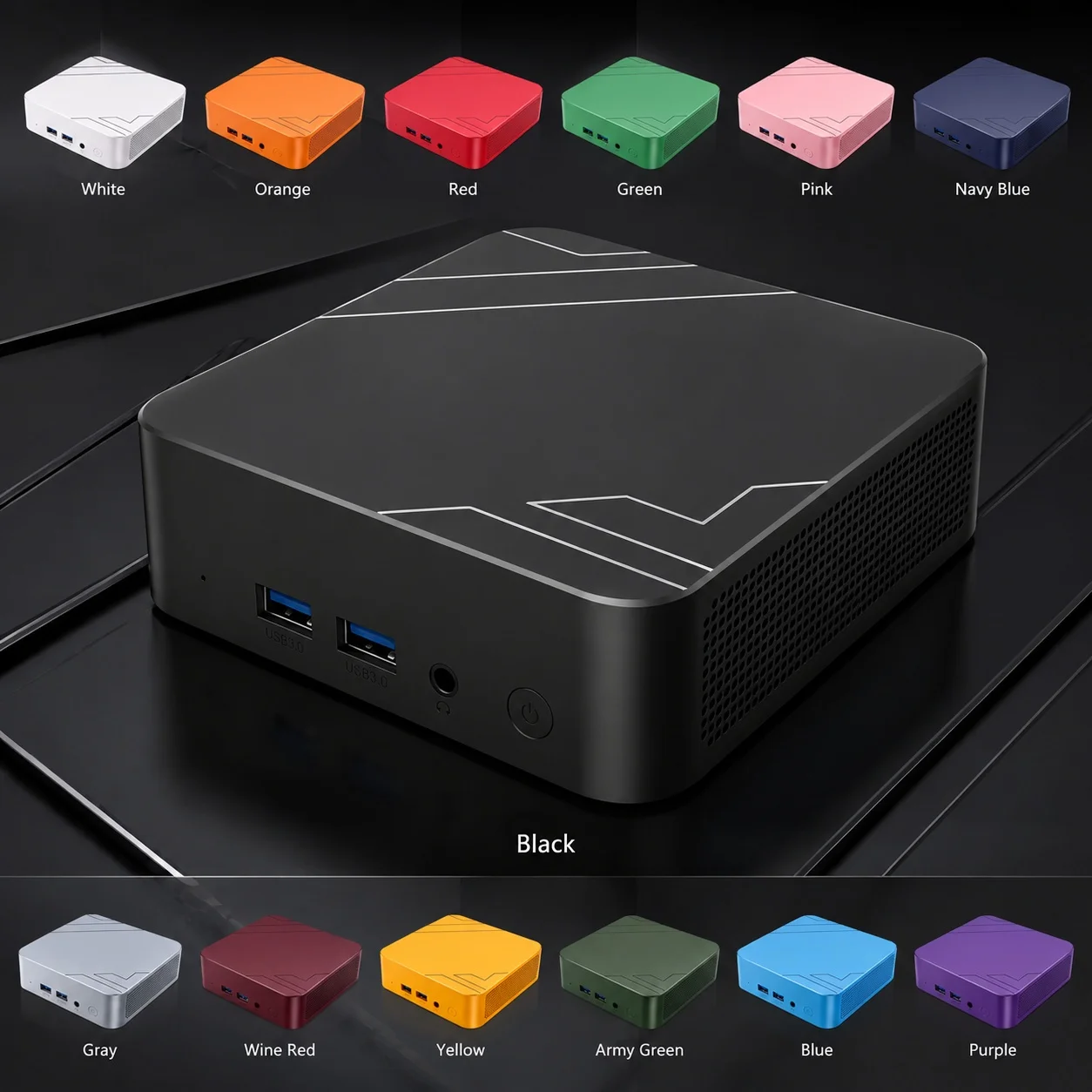 Mini PC Color Collection Intel - Pc Gaming Editing avaliação e preço