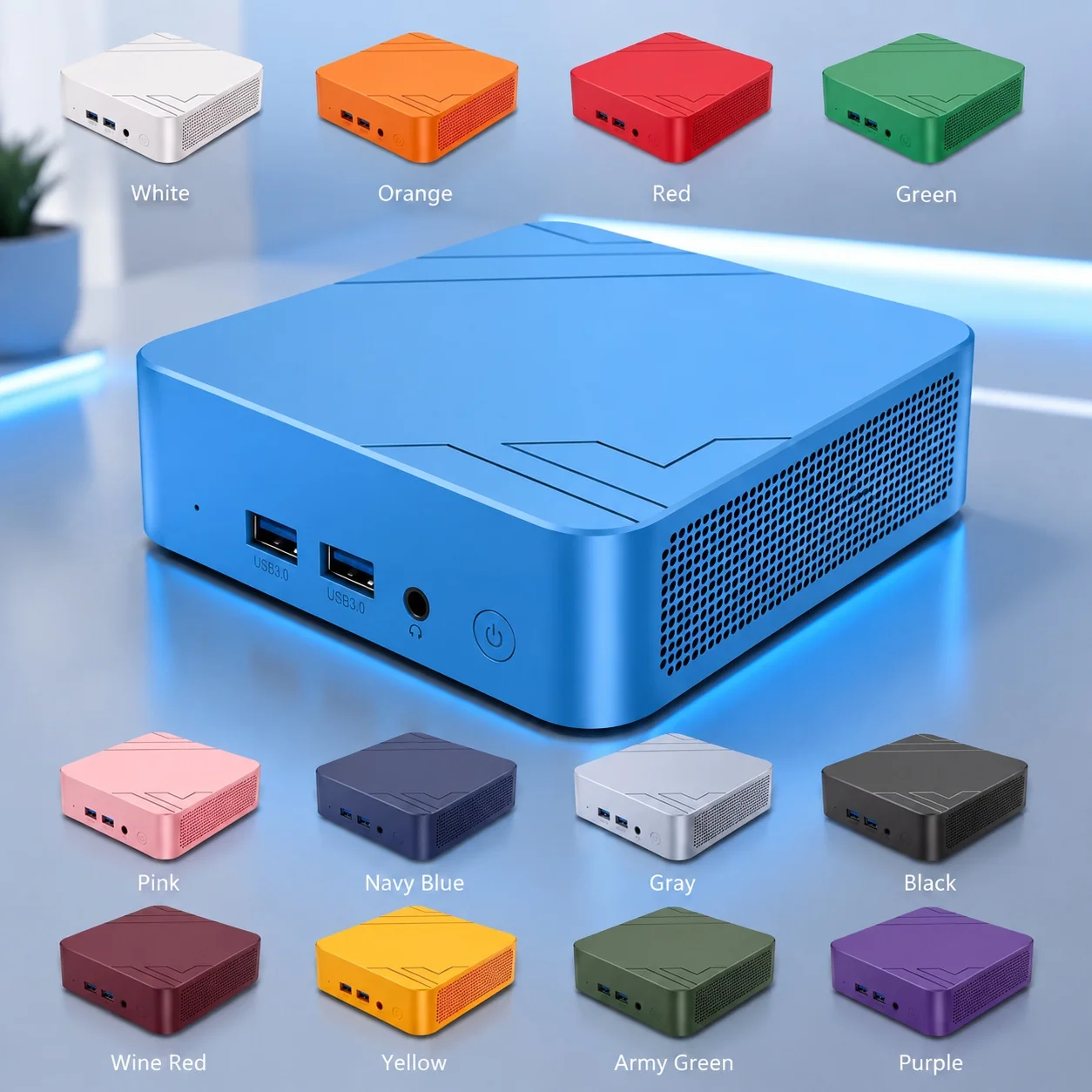 Mini PC Color Collection Intel - Pc Gaming Editing avaliação e preço