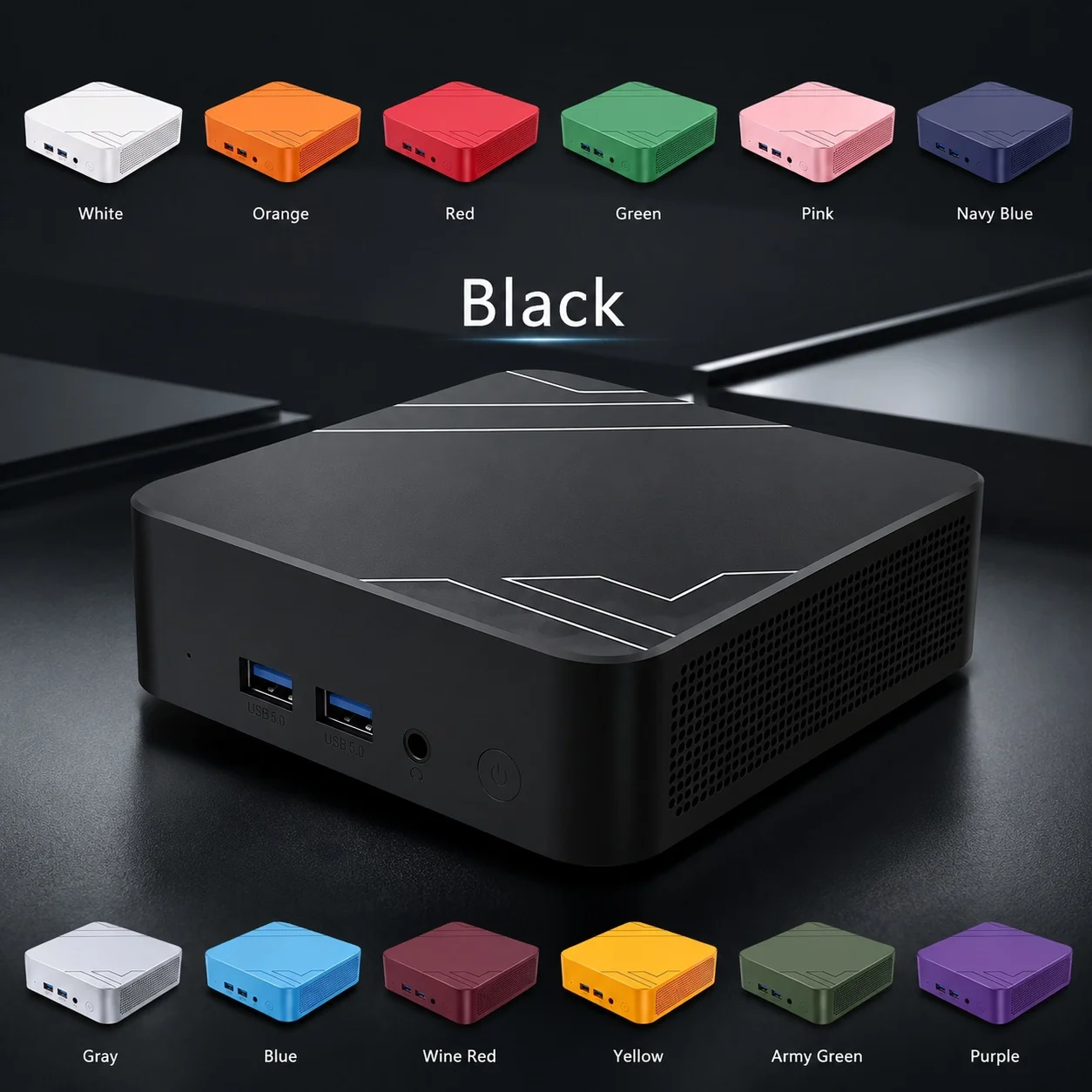 Mini PC Color Collection Intel - Pc Gaming Editing avaliação e preço