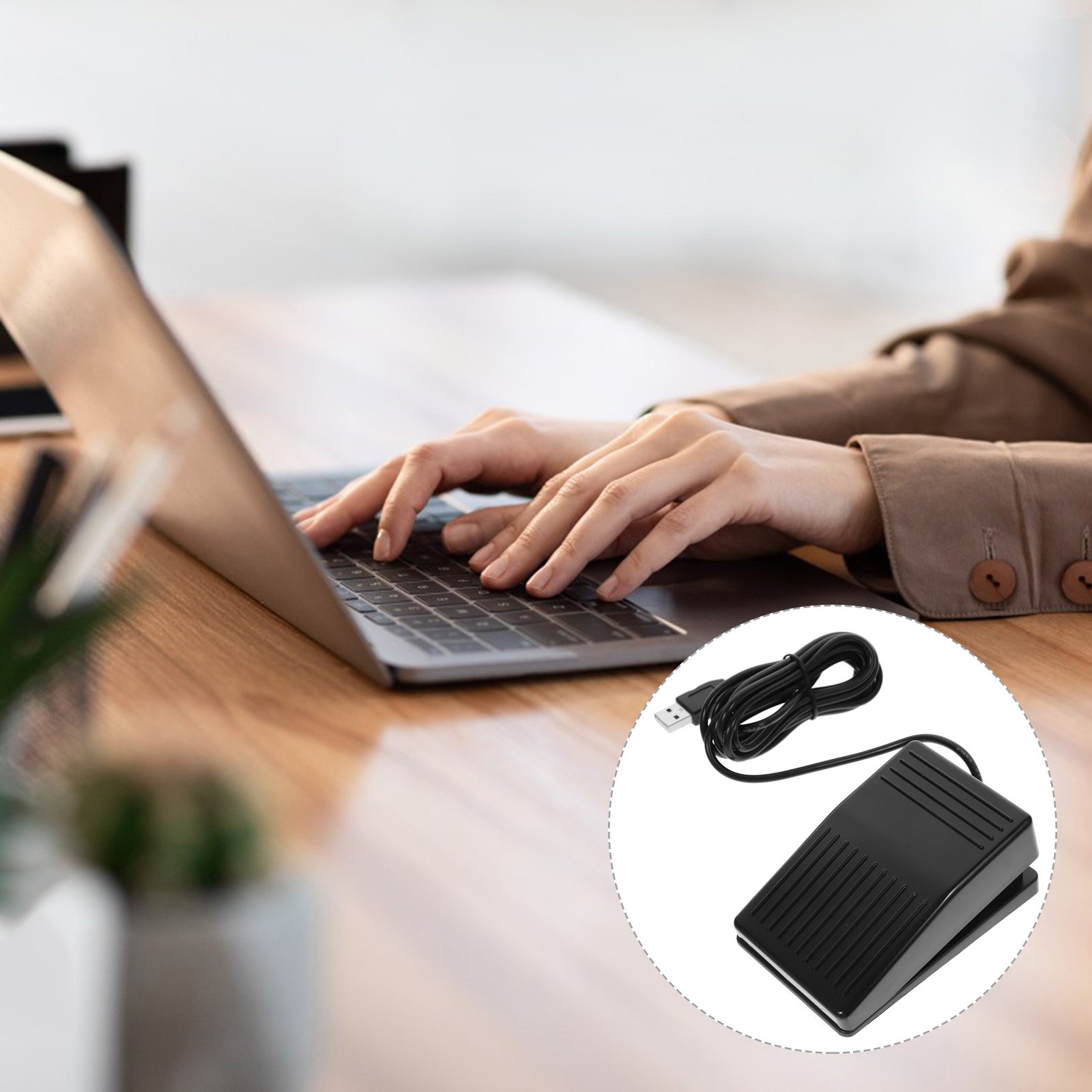 Pedal de Pé USB de Plástico co - Usb Foot Pedal Gaming avaliação e preço